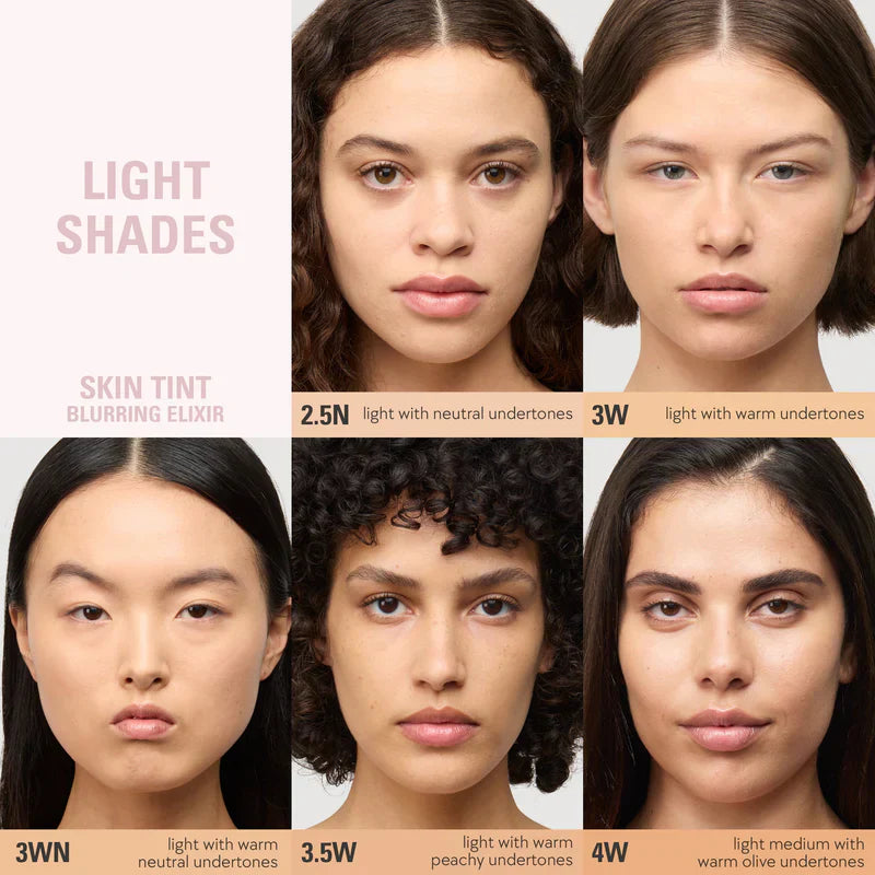 Glossy Lip Kit & Skin Tint Blurring Elixir Duo